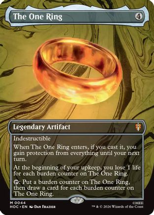 The One Ring (Borderless) (HOC-044) - [The Hobbit]