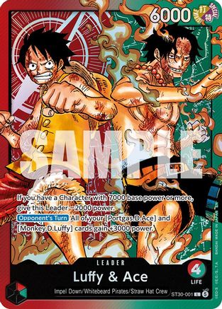 Luffy & Ace (ST30-001) - Starter Deck EX: Luffy & Ace