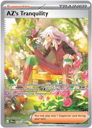 AZ's Tranquility - 120/086 120 - [ME04 Chaos Rising] Holofoil