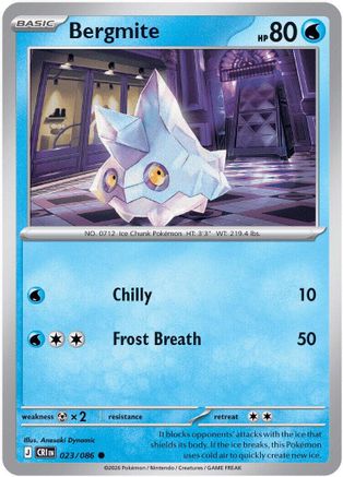 Bergmite 23 - [ME04 Chaos Rising]