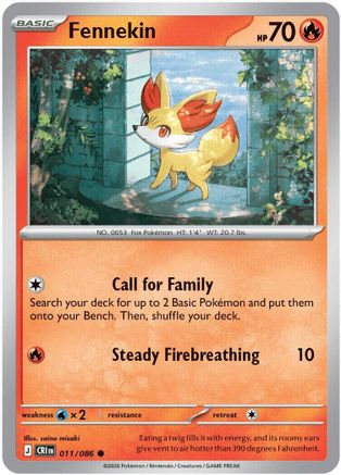 Fennekin 11 - [ME04 Chaos Rising]