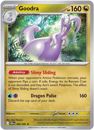 Goodra 68 - [ME04 Chaos Rising] Holofoil