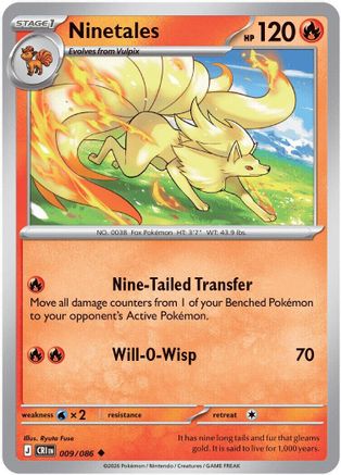 Ninetales 9 - [ME04 Chaos Rising]