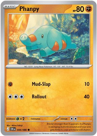 Phanpy 44 - [ME04 Chaos Rising]