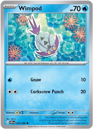 Wimpod 25 - [ME04 Chaos Rising] Reverse Holofoil