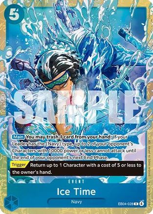 Ice Time (Premium Card Collection -Best Selection Vol. 6-) (EB04-028) - One Piece Promotion Cards