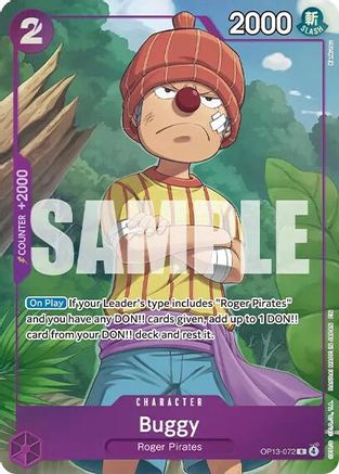 Buggy (Premium Card Collection -Best Selection Vol. 6-) (OP13-072) - One Piece Promotion Cards