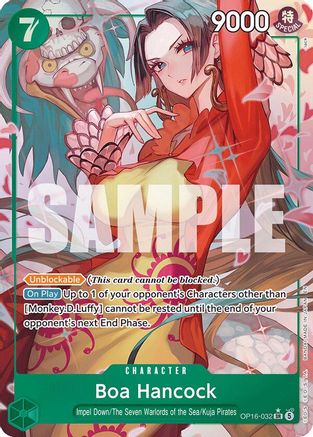 Boa Hancock (Alternate Art) (OP16-032) - The Time of Battle