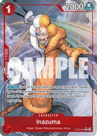 Inazuma (Full Art) (ST30-002) - Starter Deck EX: Luffy & Ace
