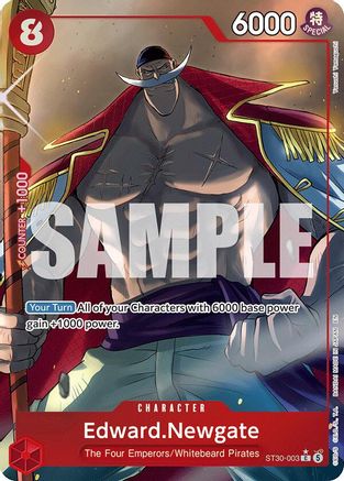 Edward.Newgate (Full Art) (ST30-003) - Starter Deck EX: Luffy & Ace