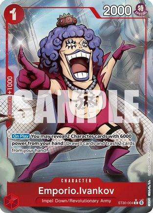 Emporio.Ivankov (Full Art) (ST30-004) - Starter Deck EX: Luffy & Ace