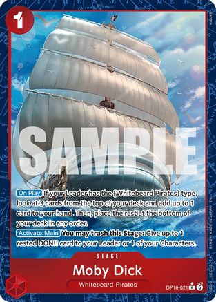 Moby Dick (Alternate Art) (OP16-021) - The Time of Battle