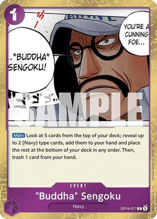 "Buddha" Sengoku (OP16-077) - The Time of Battle