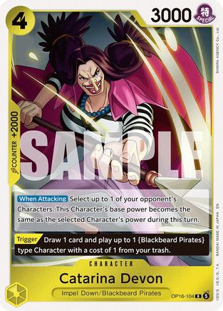 Catarina Devon (OP16-104) - The Time of Battle