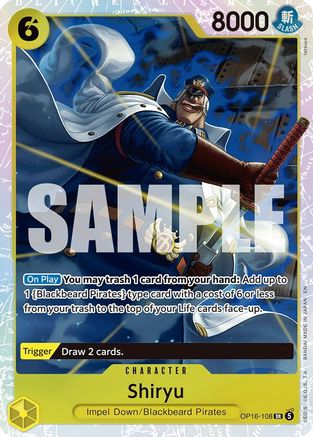 Shiryu (OP16-108) - The Time of Battle