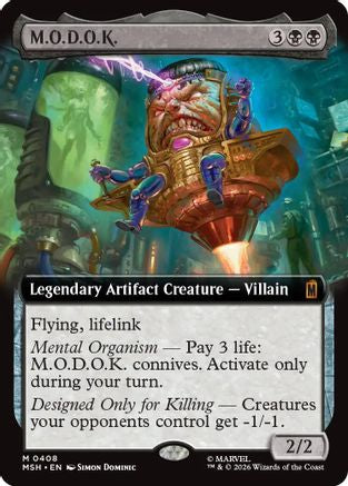 M.O.D.O.K. (Extended Art) (MSH-408) - [Marvel Super Heroes] Foil