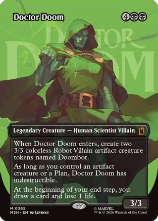 Doctor Doom (Borderless) (365) (MSH-365) - [Marvel Super Heroes]