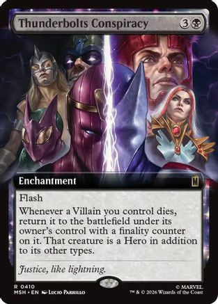 Thunderbolts Conspiracy (Extended Art) (MSH-410) - [Marvel Super Heroes]