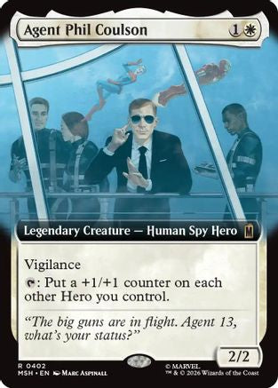 Agent Phil Coulson (Extended Art) (MSH-402) - [Marvel Super Heroes]