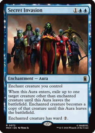 Secret Invasion (MSH-072) - [Marvel Super Heroes]