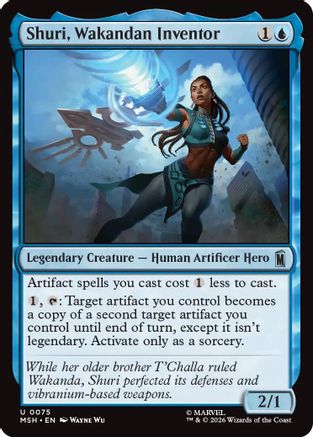 Shuri, Wakandan Inventor (MSH-075) - [Marvel Super Heroes]