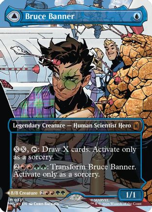 Bruce Banner(Borderless) (0331) (MSH-331) - [Marvel Super Heroes]
