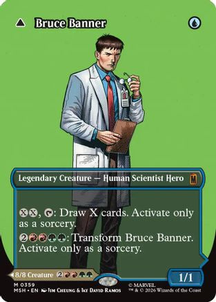 Bruce Banner (Borderless) (0359) (MSH-359) - [Marvel Super Heroes]