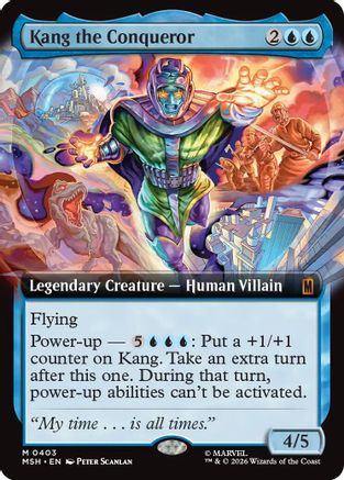 Kang the Conqueror (Extended Art) (MSH-403) - [Marvel Super Heroes]