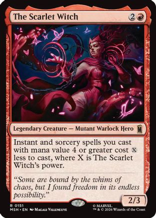 The Scarlet Witch (MSH-151) - [Marvel Super Heroes]