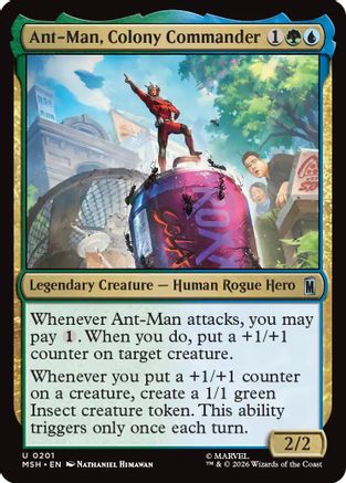 Ant-Man, Colony Commander (MSH-201) - [Marvel Super Heroes] Foil