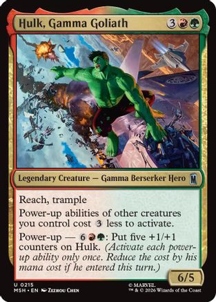 Hulk, Gamma Goliath (MSH-215) - [Marvel Super Heroes]