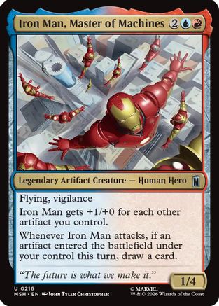 Iron Man, Master of Machines (MSH-216) - [Marvel Super Heroes]