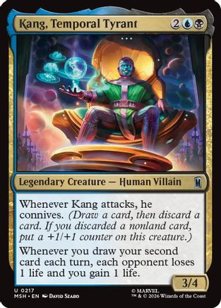 Kang, Temporal Tyrant (MSH-217) - [Marvel Super Heroes]