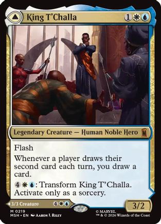 King T'Challa (MSH-219) - [Marvel Super Heroes] Foil