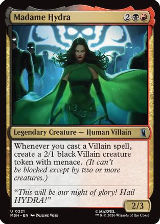 Madame Hydra (MSH-221) - [Marvel Super Heroes] Foil