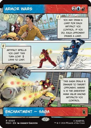Armor Wars (Borderless) (MSH-305) - [Marvel Super Heroes]