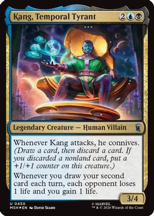 Kang, Temporal Tyrant (Surge Foil) (MSH-450) - [Marvel Super Heroes] Foil