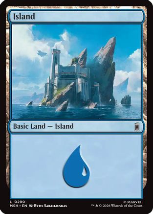 Island (0290) (MSH-290) - [Marvel Super Heroes] Foil