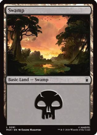 Swamp (0291) (MSH-291) - [Marvel Super Heroes] Foil