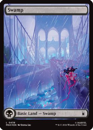 Swamp (0438) (Surge Foil) (MSH-438) - [Marvel Super Heroes] Foil