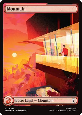 Mountain (0440) (Surge Foil) (MSH-440) - [Marvel Super Heroes] Foil