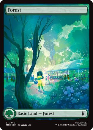 Forest (0442) (Surge Foil) (MSH-442) - [Marvel Super Heroes] Foil