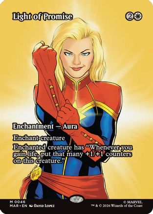 Light of Promise (Borderless) (MAR-046) - [Marvel Universe Eternal-Legal]