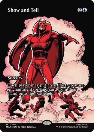 Show and Tell (Borderless) (MAR-060) - [Marvel Universe Eternal-Legal]