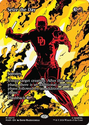 Seize the Day (Borderless) (MAR-073) - [Marvel Universe Eternal-Legal]