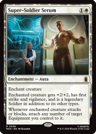 Super-Soldier Serum (MSH-038) - [Marvel Super Heroes] Foil