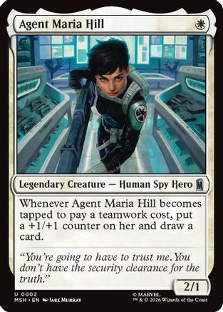 Agent Maria Hill (MSH-002) - [Marvel Super Heroes] Foil