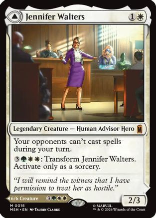 Jennifer Walters (MSH-018) - [Marvel Super Heroes]