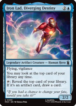 Iron Lad, Diverging Destiny (MSH-059) - [Marvel Super Heroes]