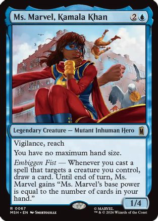 Ms. Marvel, Kamala Khan (MSH-067) - [Marvel Super Heroes]